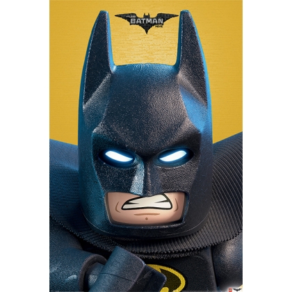 Posters Plakát, Obraz - Lego Batman - Close Up, (61 x 91,5 cm)