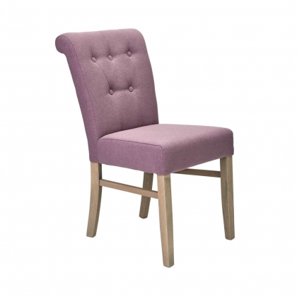 CELINE Židle polstrovaná - fialová-2