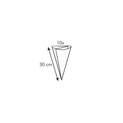 TESCOMA zdobicí sáček dvojitý DELÍCIA 30 cm, 10 ks, 6 trysek-4