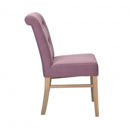 CELINE Židle polstrovaná - fialová-3