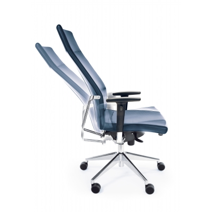 Active manažerská židle modrá-4