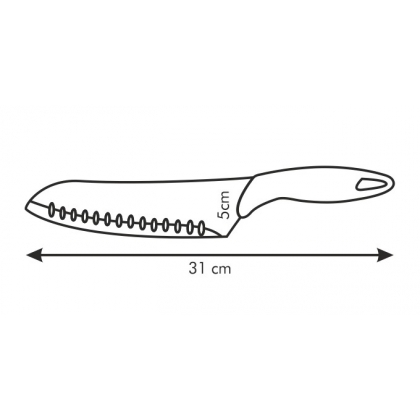 TESCOMA japonský nůž PRESTO SANTOKU 20 cm-2