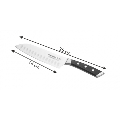 TESCOMA nůž japonský AZZA SANTOKU 14 cm-2