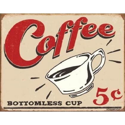 Posters Plechová cedule SCHOENBERG - coffee scents, (41 x 32 cm)