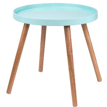 SWING TIME Příruční stolek - modrá