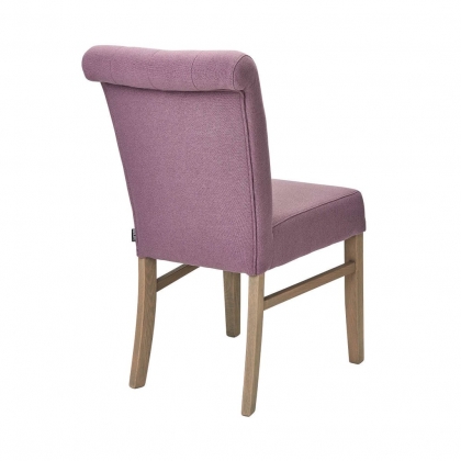 CELINE Židle polstrovaná - fialová-4