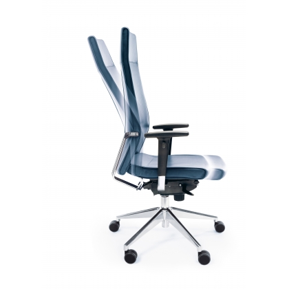Active manažerská židle modrá-3