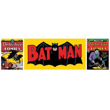 Posters Plakát, Obraz - BATMAN - triptych, (158 x 53 cm)