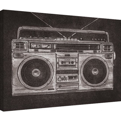 Posters Obraz na plátně Barry Goodman - Ghetto Blaster, (80 x 60 cm)