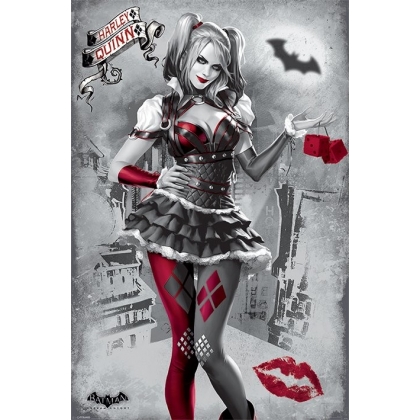 Posters Plakát, Obraz - Batman Arkham Knight - Harley Quinn, (61 x 91,5 cm)