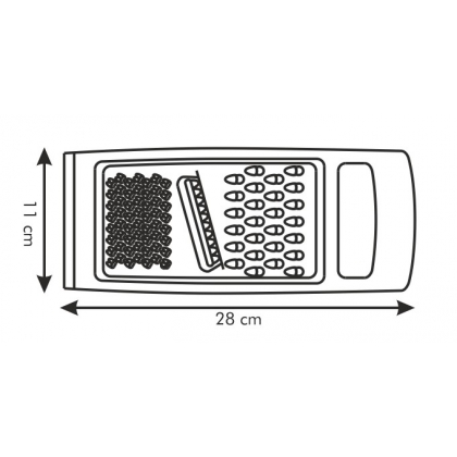 TESCOMA struhadlo ploché HANDY, kombinované-2