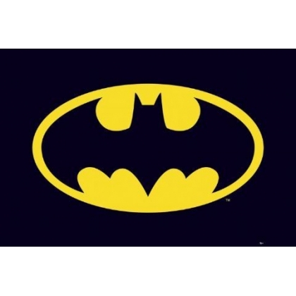 Posters Plakát, Obraz - BATMAN - classic logo, (91 x 61 cm)
