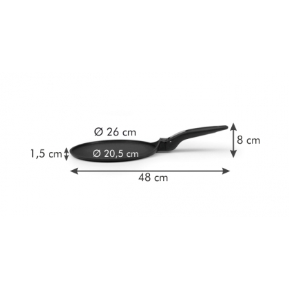 TESCOMA pánev na palačinky SmartCLICK ø 26 cm-2