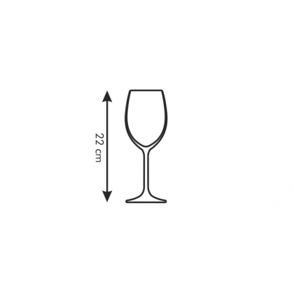 TESCOMA sklenice na bílé víno CHARLIE 350 ml, 6 ks-2