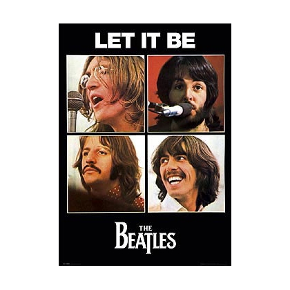 Posters Plakát, Obraz - Beatles - let it be, (61 x 91,5 cm)