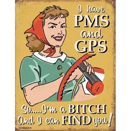 Posters Plechová cedule Schonberg - PMS & GPS, (31,8 x 40,6 cm)