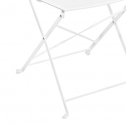 PATTERTON PARK Skládací židle - bílá-5
