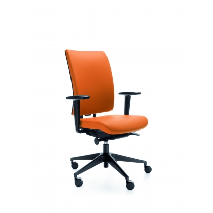 Veris židle do kanceláře oranžová