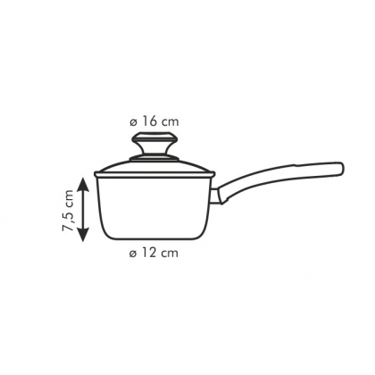 TESCOMA rendlík ecoPRESTO s poklicí ø 16 cm, 1.3 l-2