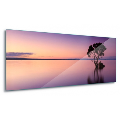 Posters Skleněný Obraz Sunset Purples