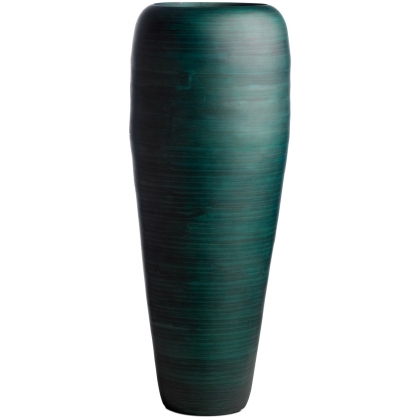 Váza,  akvamarínově modrý bambus