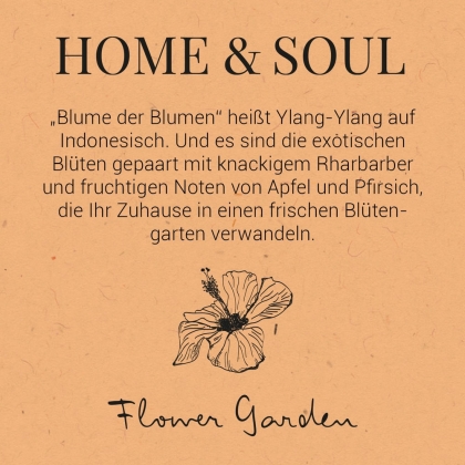 HOME & SOUL Vůně do bytu Flower Garden - 100ml-3