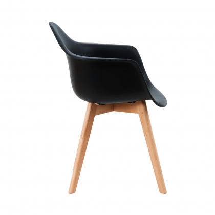 SEAT-OF-THE-ART Židle s područkami - černá-3