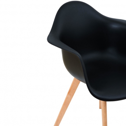 SEAT-OF-THE-ART Židle s područkami - černá-5