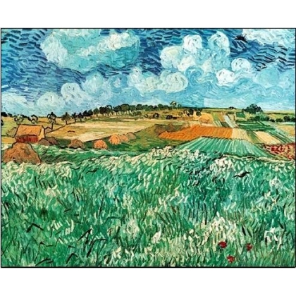 Posters Reprodukce Vincent van Gogh - Rovina u Avers, 1890 , (70 x 50 cm)