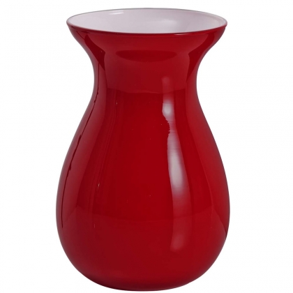 BELLE Váza 18 cm - červená