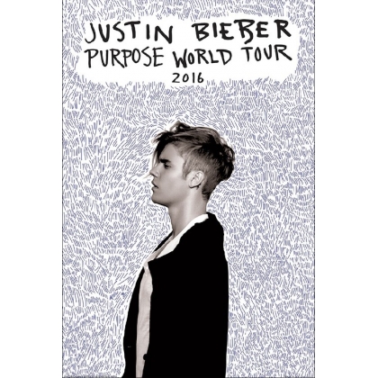 Posters Plakát, Obraz - Justin Bieber - Purpose Tour, (61 x 91,5 cm)
