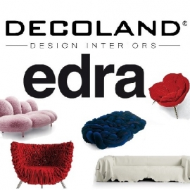 Exkluzivní nábytek EDRA nyní nově u DECOLAND