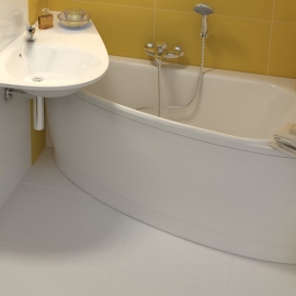 Tip pro malé koupelny – vana a sprchový kout v jednom-3